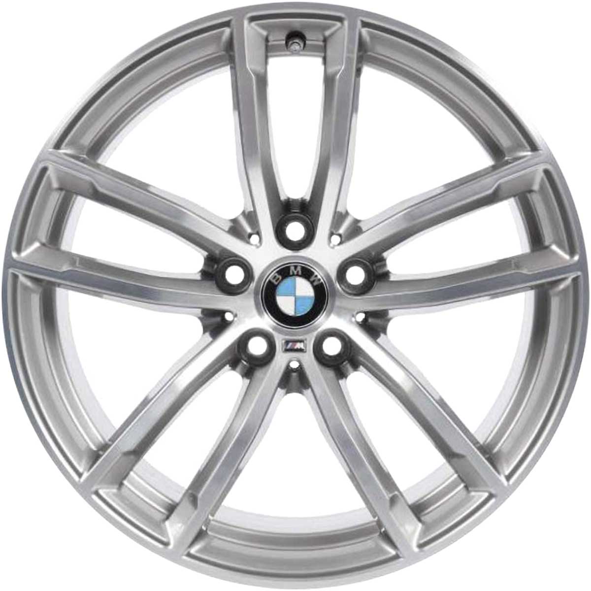 BMW 662M Ferric Grey with Bright Turned Alloy Wheel Product Image #1