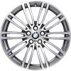 BMW 664M Titanium with Bright Turned Wheel Img 1
