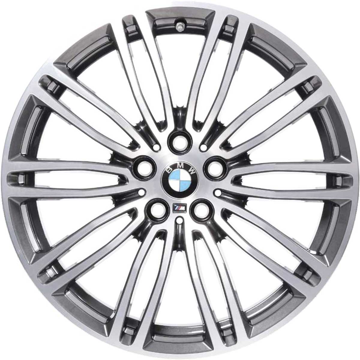 BMW 664M Titanium with Bright Turned Alloy Wheel Product Image #1