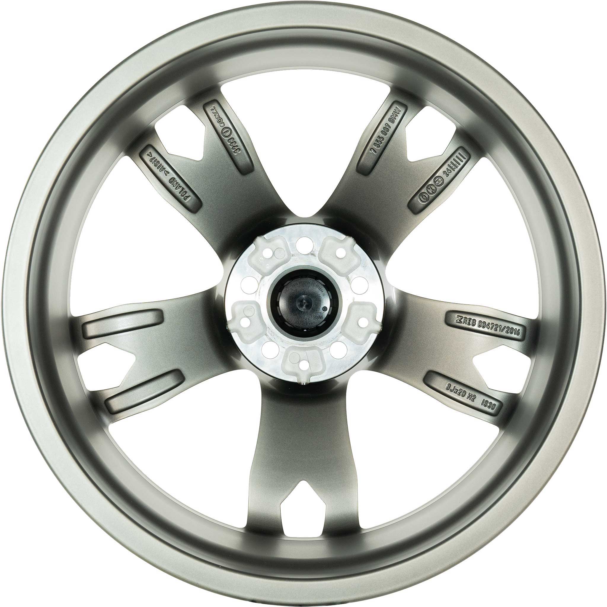 BMW 668M Cerium Grey Matt with Bright Turned Alloy Wheel Product Image #3