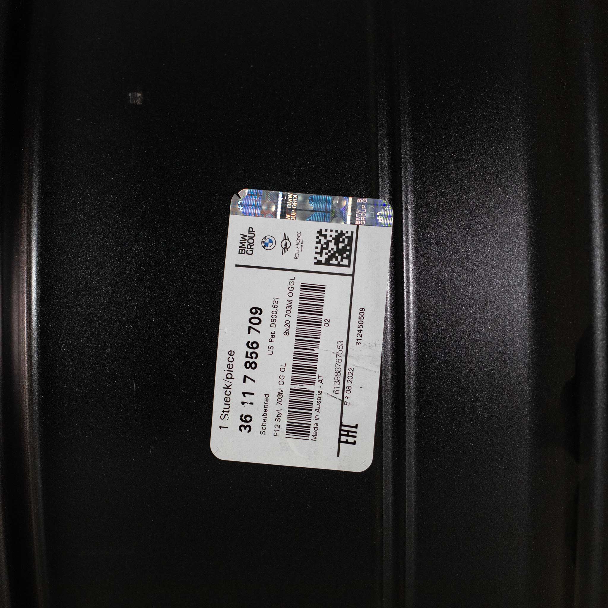 BMW 703M Orbit Grey with Bright Turned Alloy Wheel Product Image #5