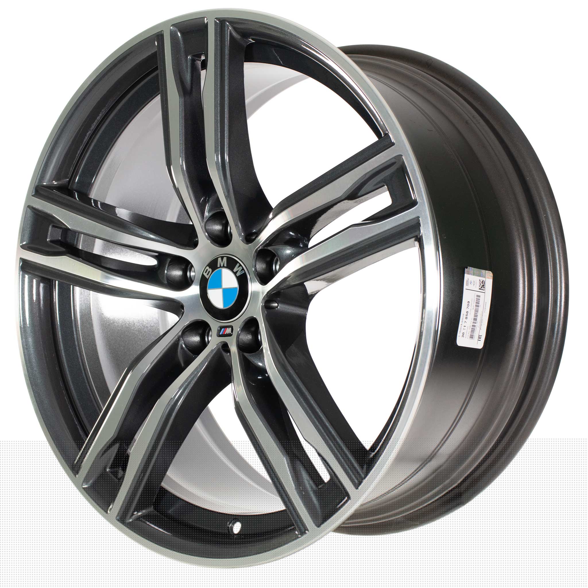 BMW 703M Orbit Grey with Bright Turned Alloy Wheel Product Image #2