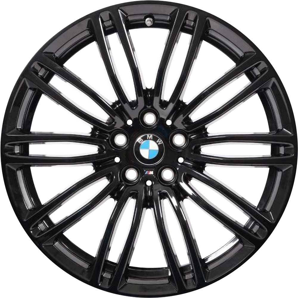 BMW 664M Jet Black Alloy Wheel Product Image #1