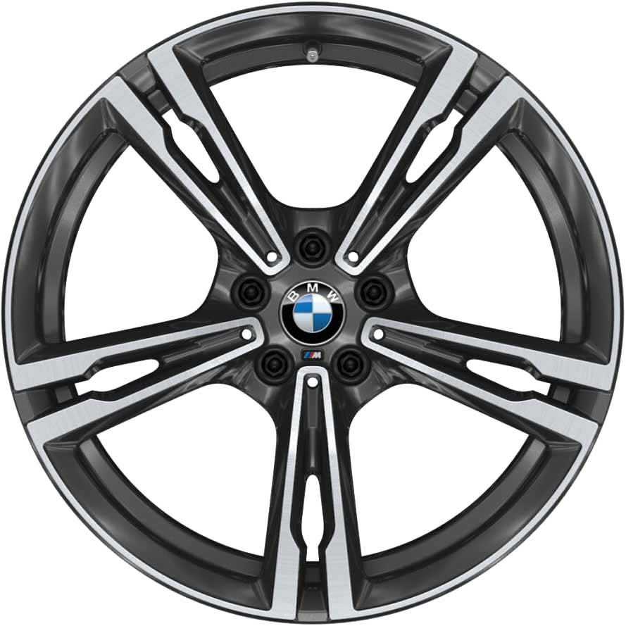 BMW 705M Orbit Grey with Bright Turned Alloy Wheel Product Image #1