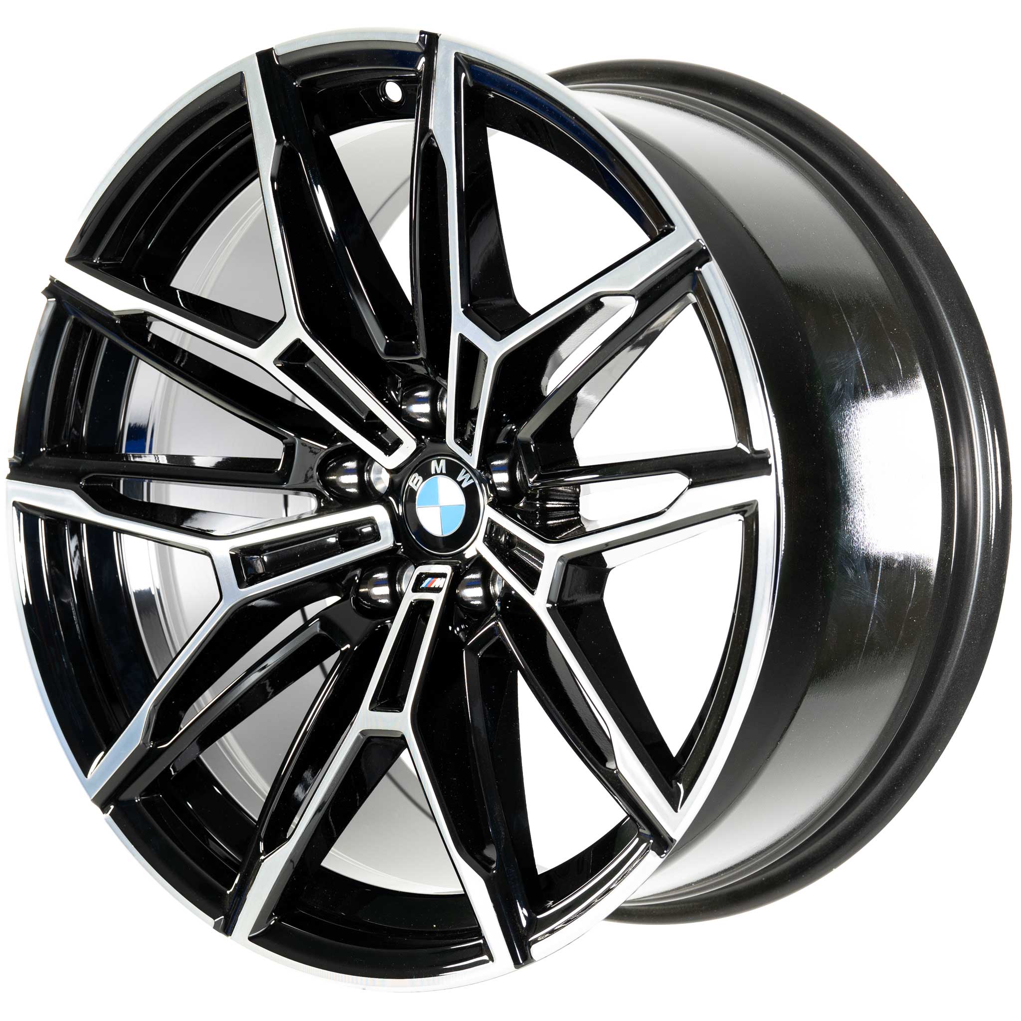 BMW 930M Black II Solid with Bright Turned Alloy Wheel Product Image #2