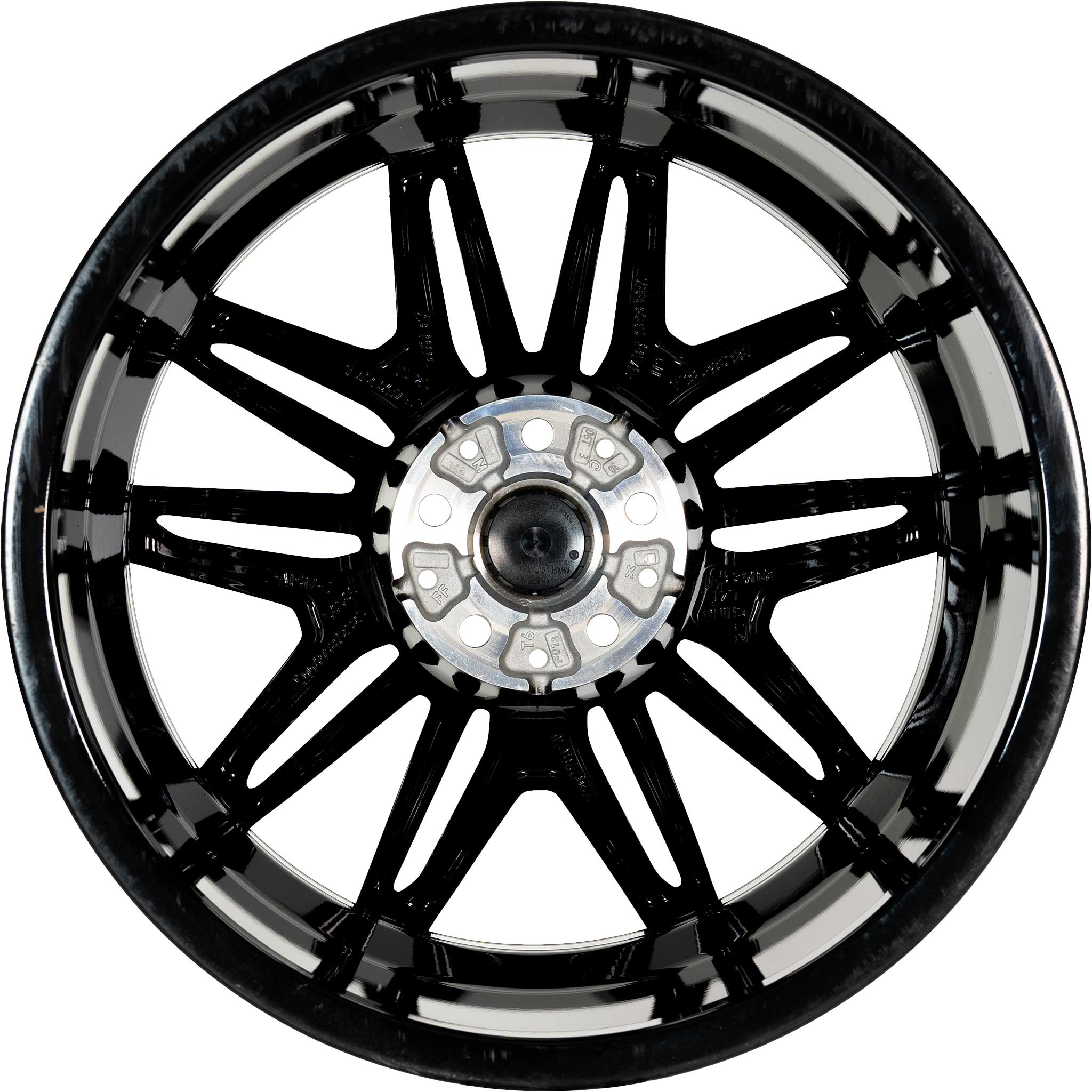 BMW 930M Black II Solid with Bright Turned Alloy Wheel Product Image #3