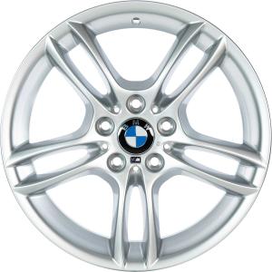 BMW 261M Silver Alloy Wheel for BMW 1 Series E81 E87 - Sizes 18in
