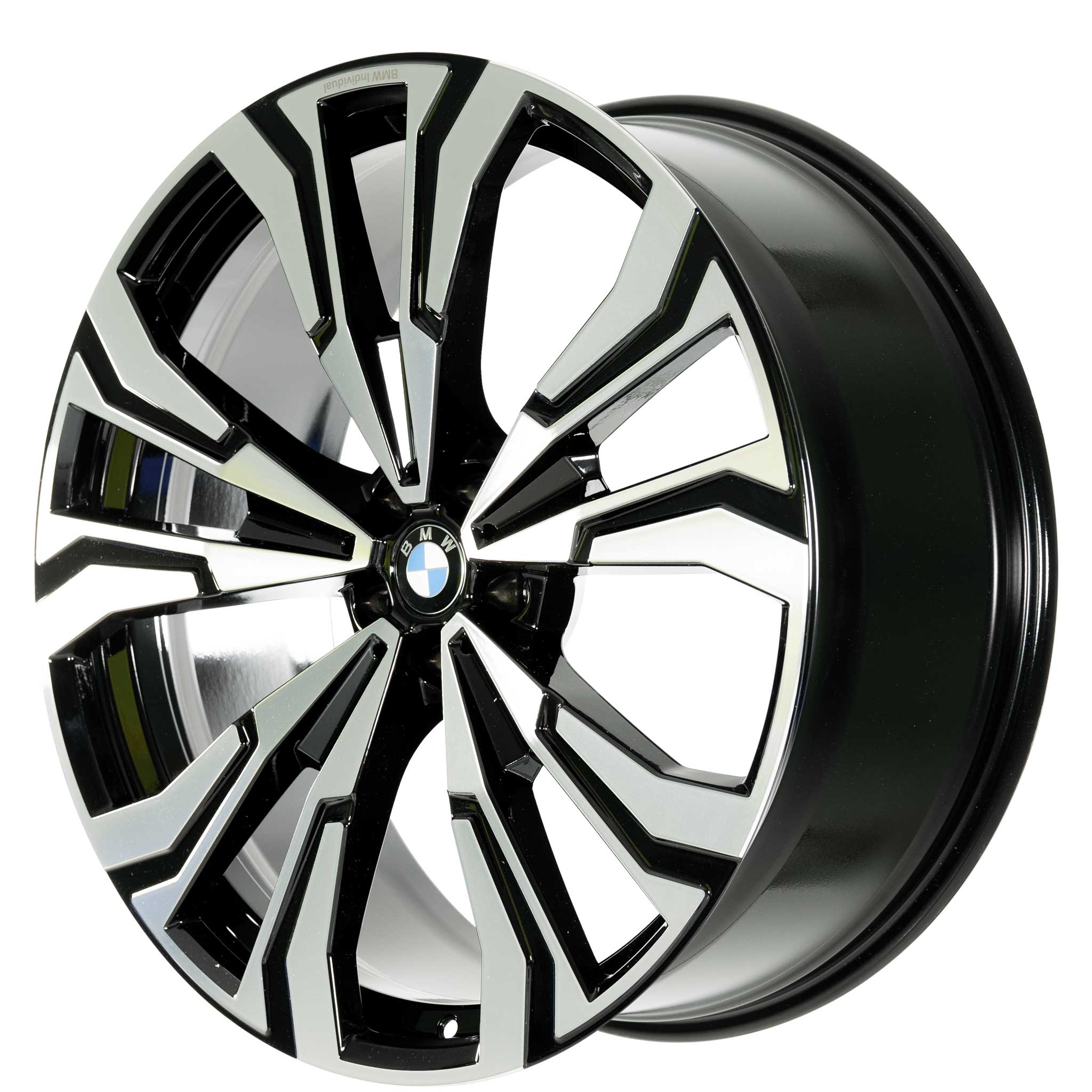 BMW 914I Jet Black with Bright Turned Alloy Wheel Product Image #2