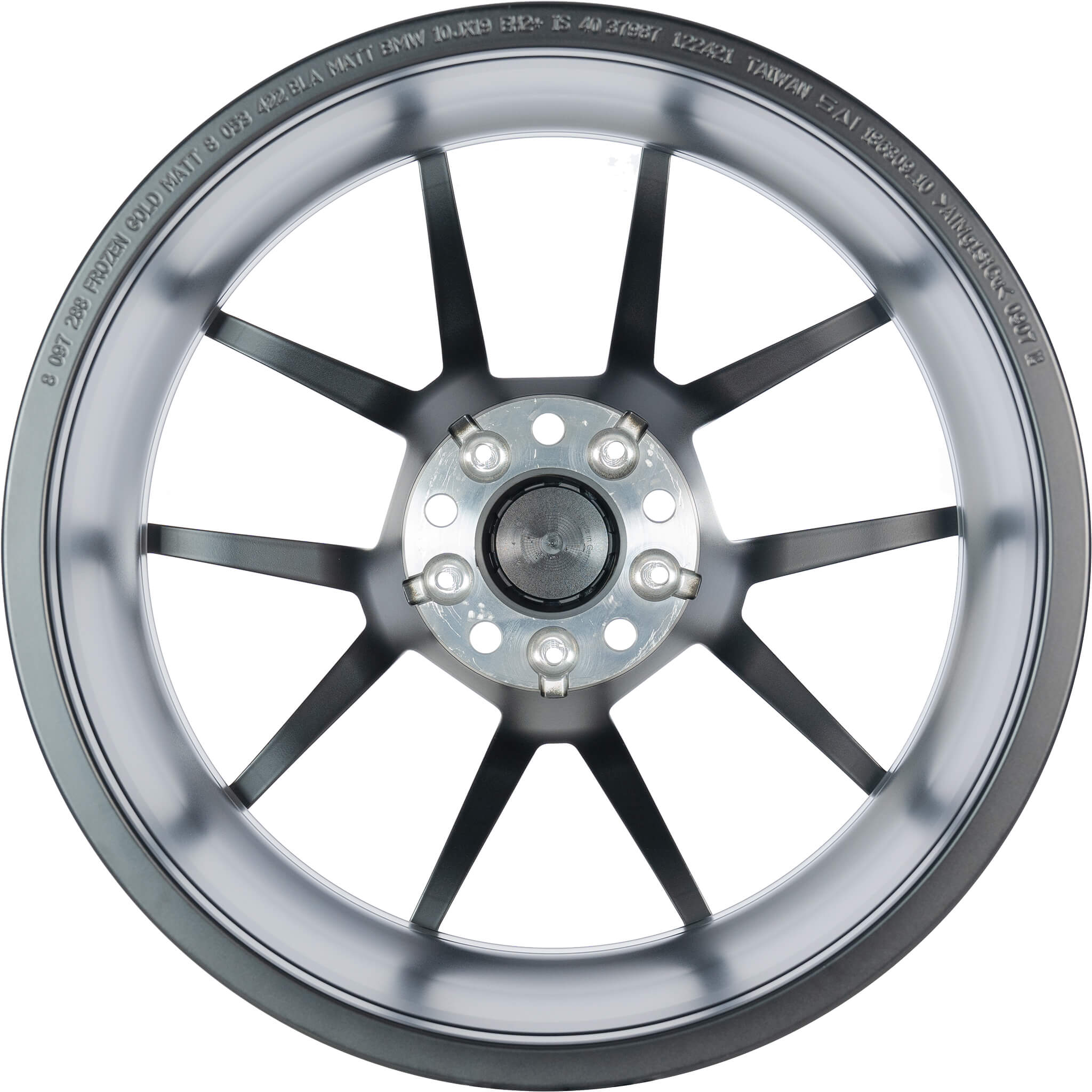 BMW 763M Performance Forged Matt Black Alloy Wheel Product Image #3