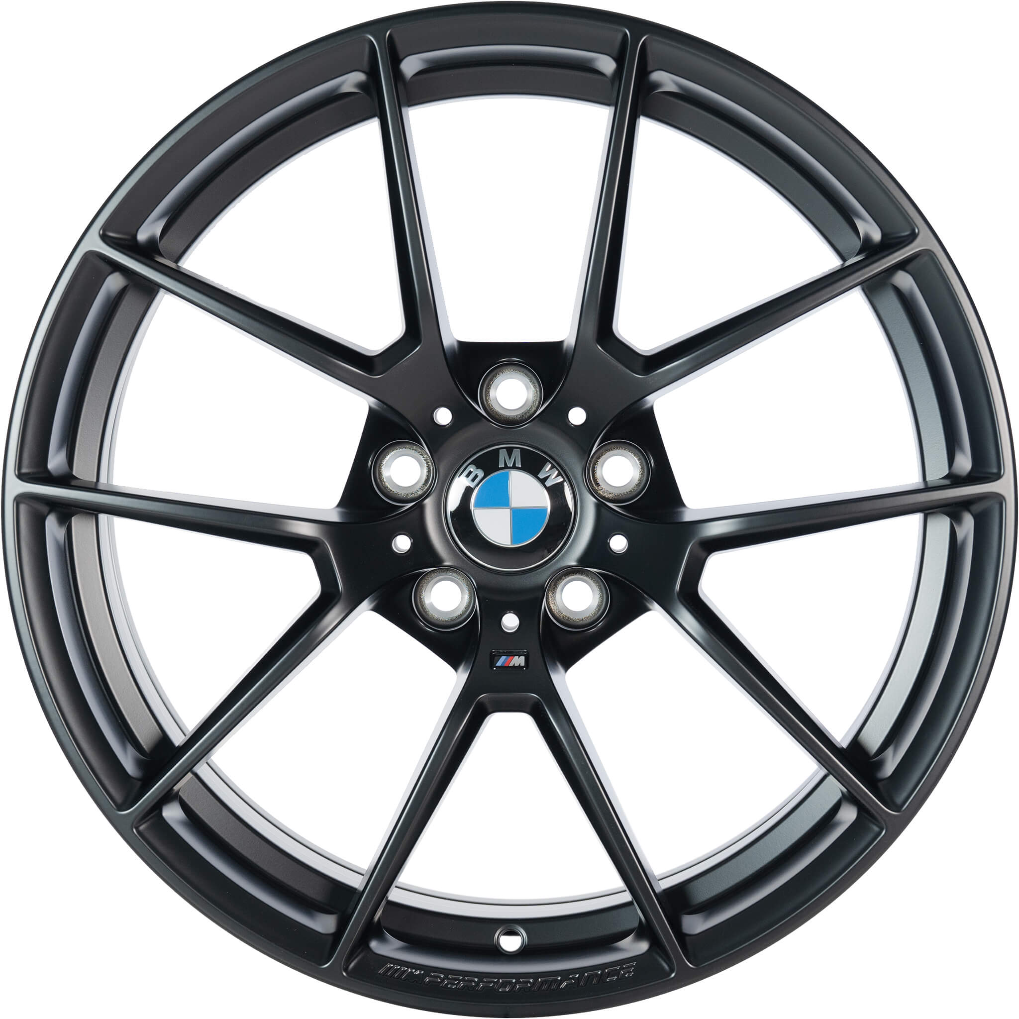 BMW 763M Performance Forged Matt Black Alloy Wheel Product Image #1