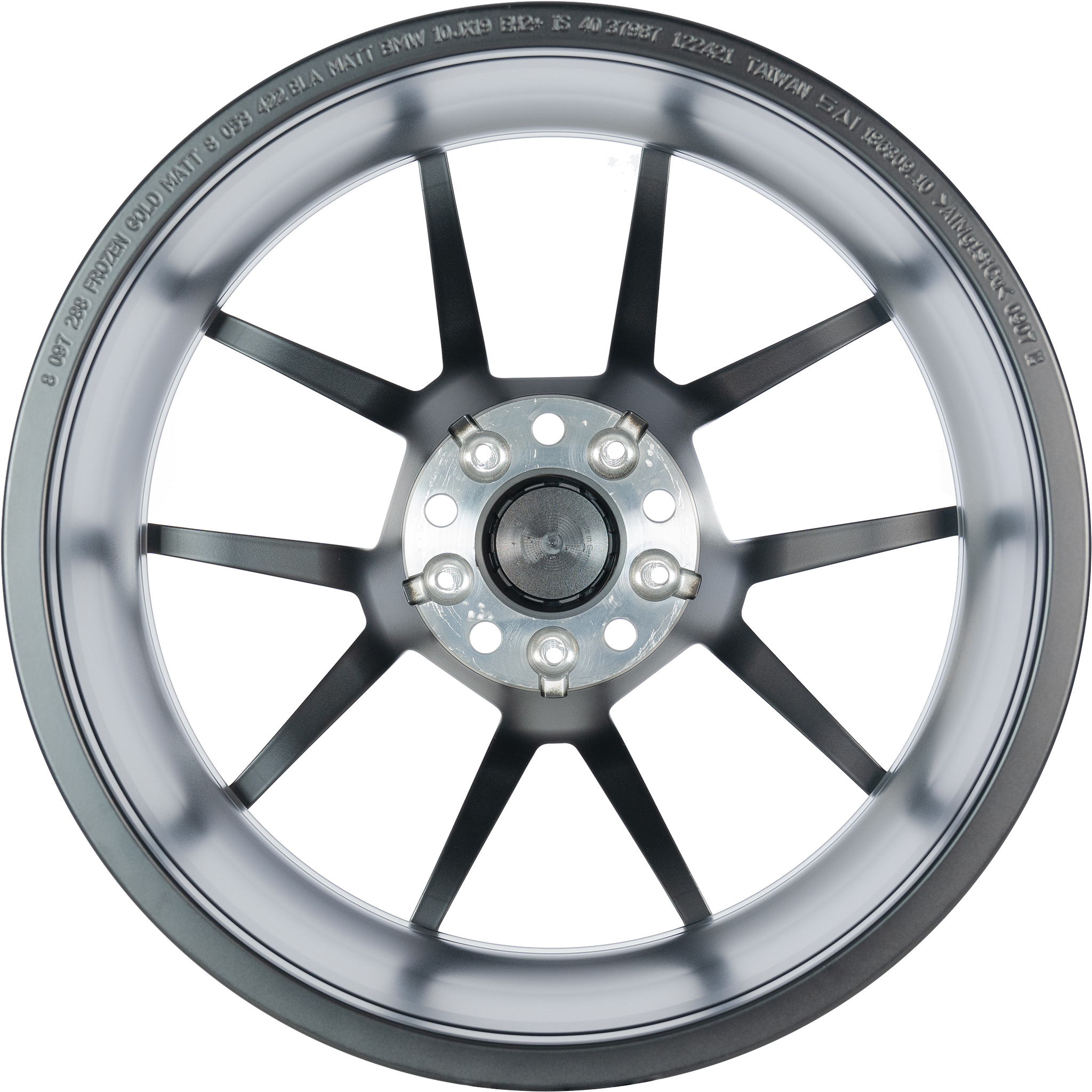 BMW 763M Performance Forged Matt Black Alloy Wheel Product Image #3