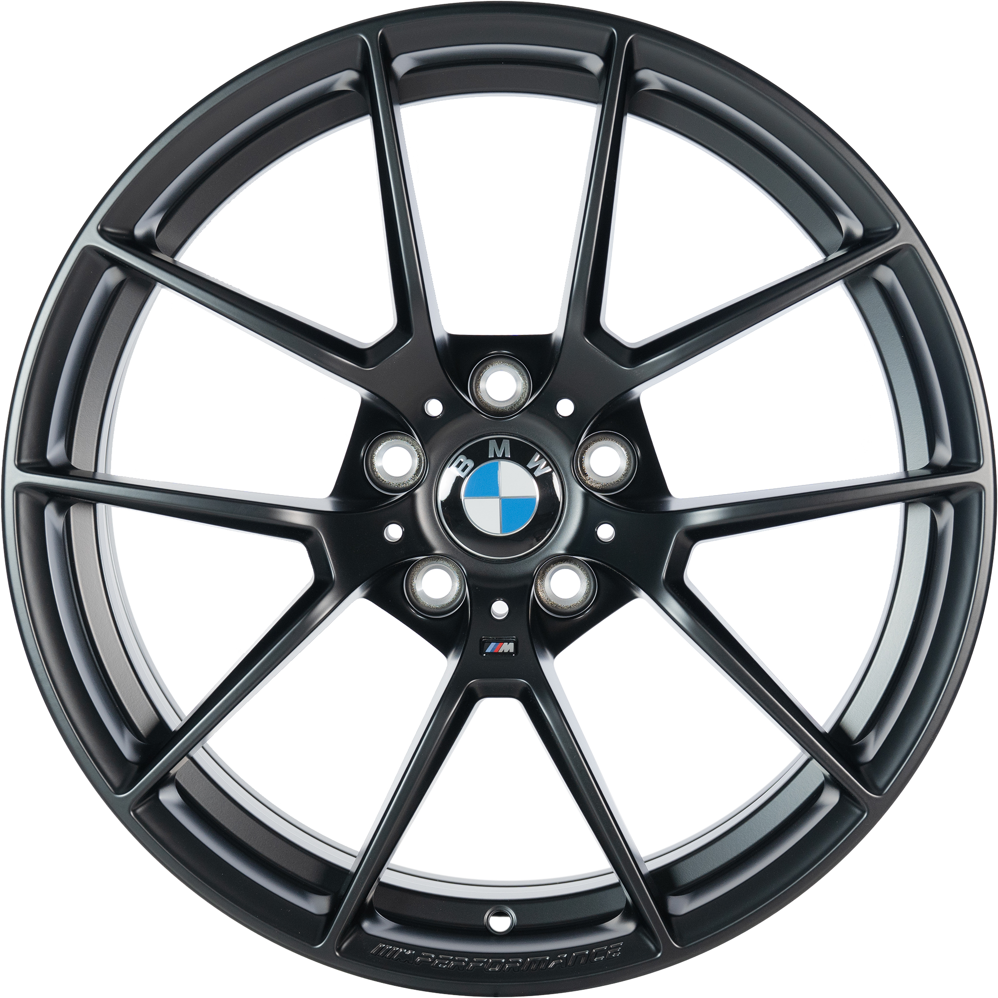 BMW 763M Performance Forged Matt Black Alloy Wheel Product Image #1