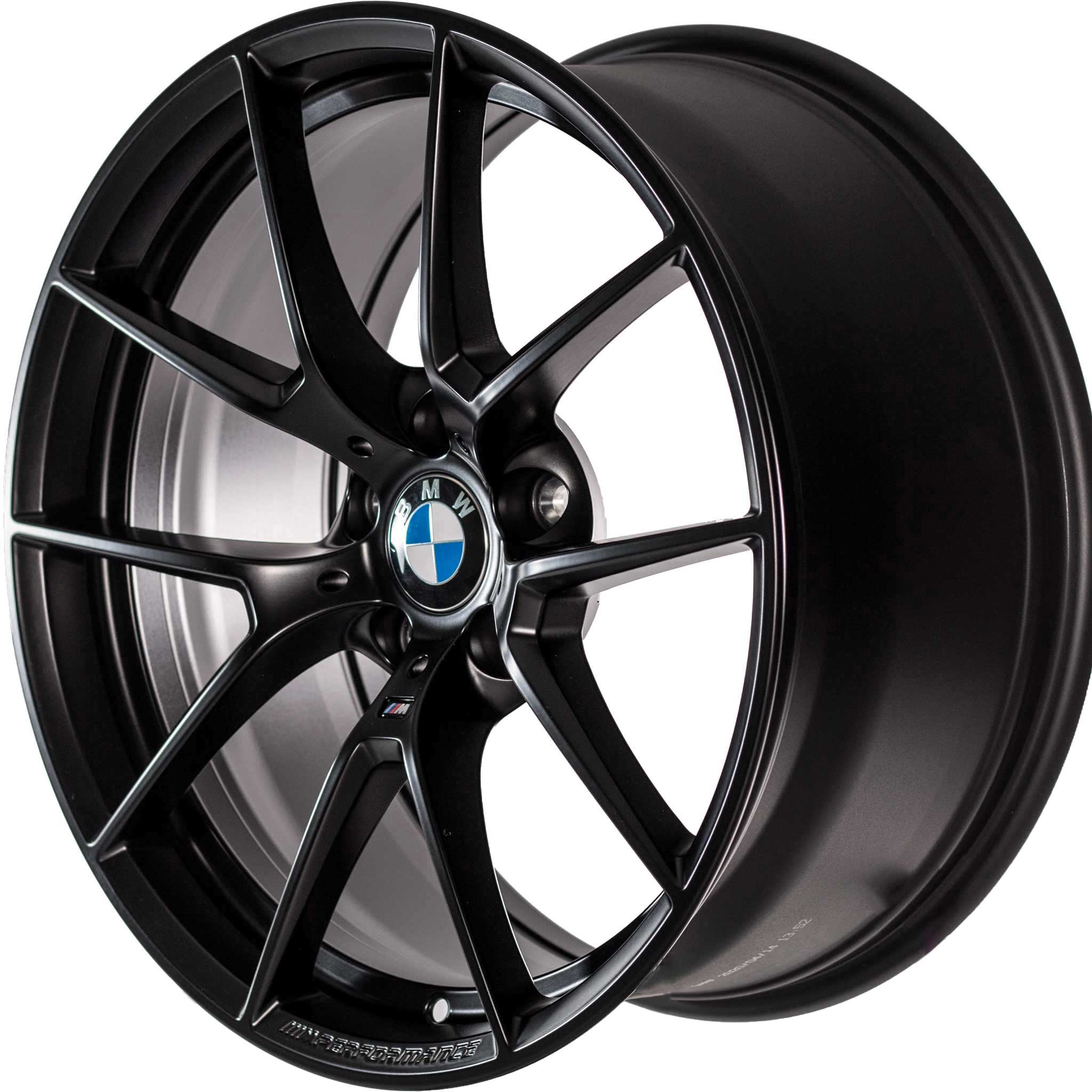 BMW 763M Performance Forged Matt Black Alloy Wheel Product Image #2