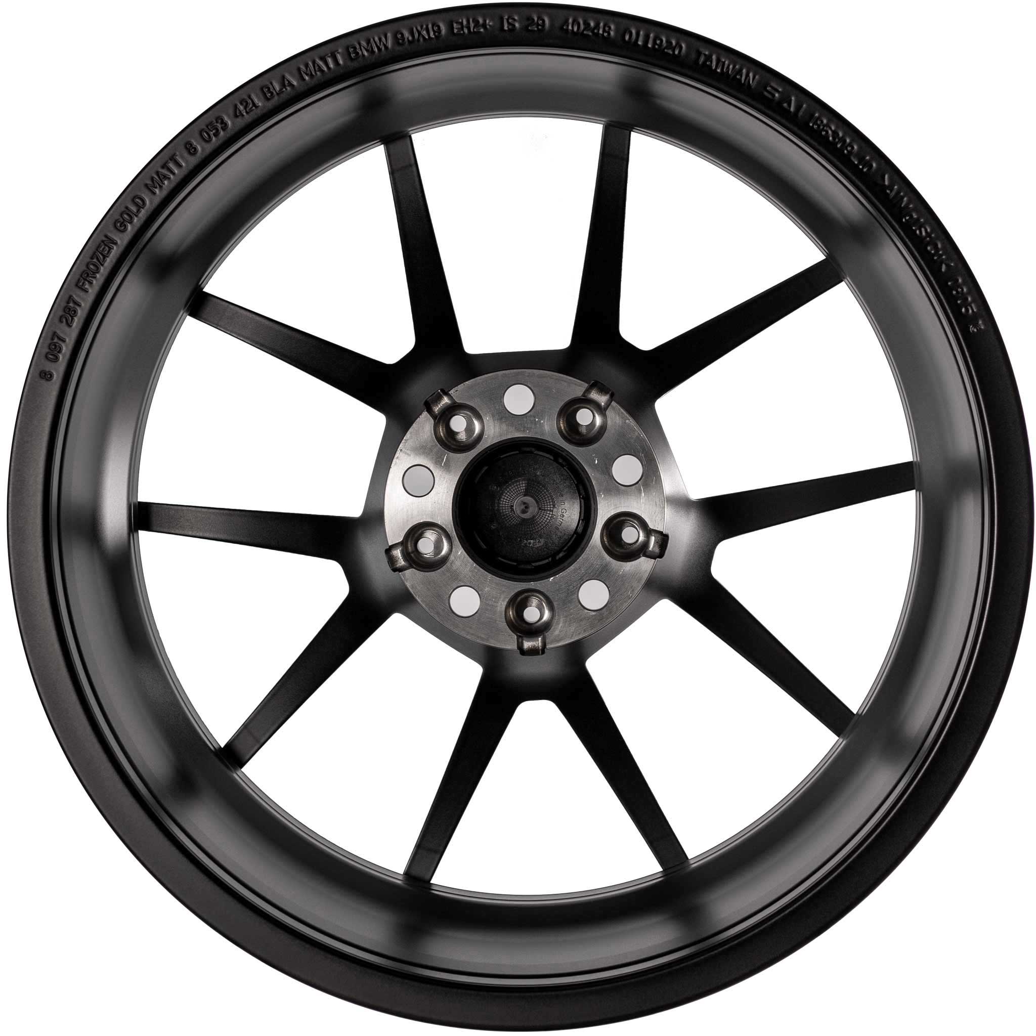 BMW 763M Performance Forged Matt Black Alloy Wheel Product Image #3
