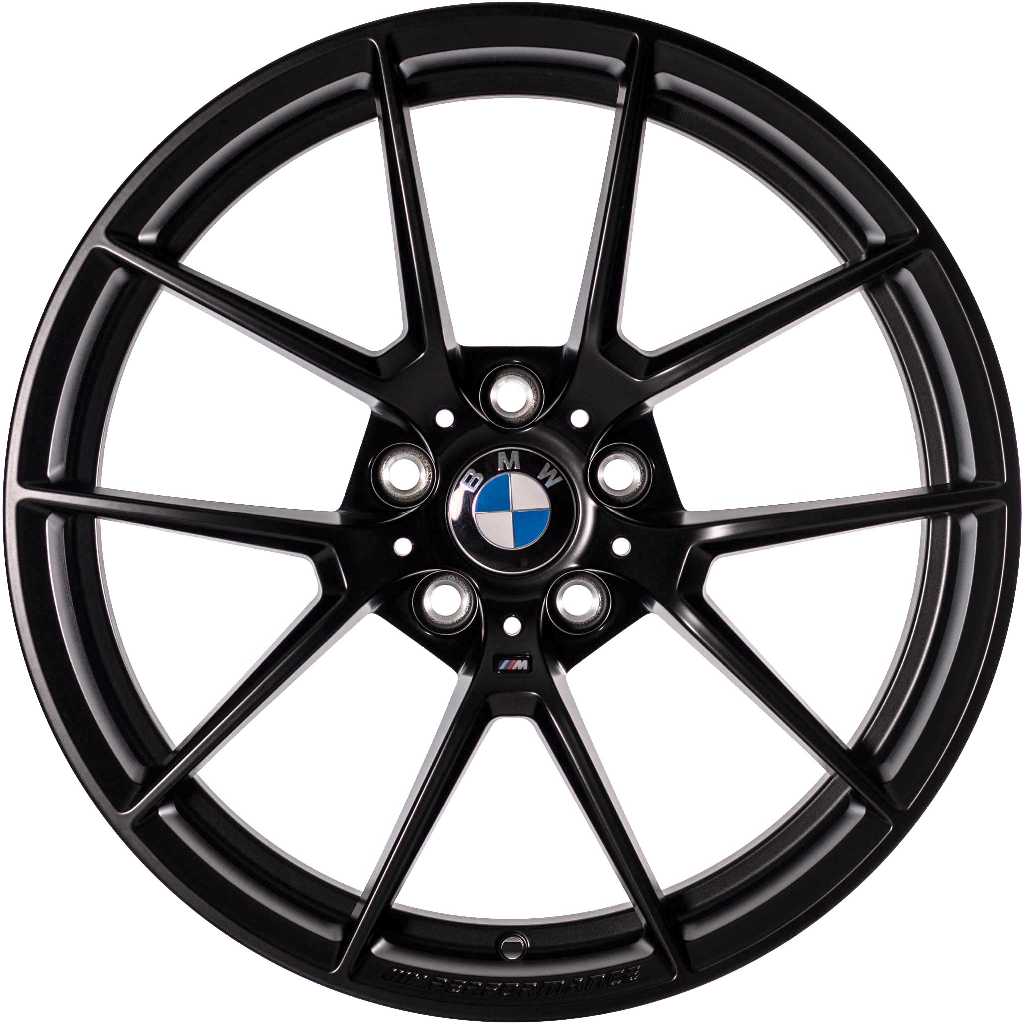 BMW 763M Performance Forged Matt Black Alloy Wheel Product Image #1