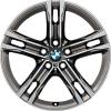 BMW 556M Cerium Grey with Bright Turned Wheel Img 1