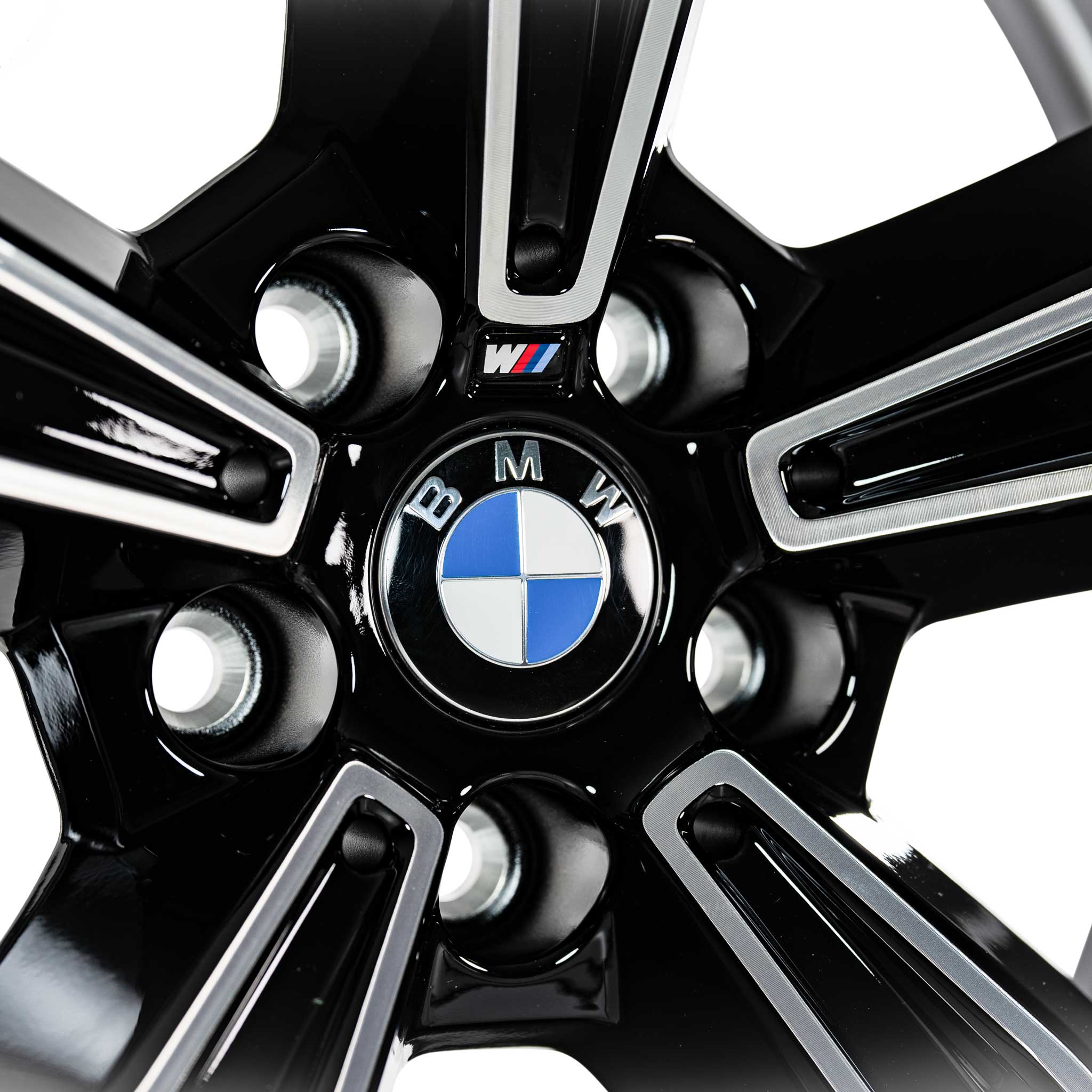 BMW 765M Jet Black with Bright Turned Alloy Wheel Product Image #4