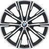 BMW 740M Orbit Grey with Bright Turned Wheel Img 1
