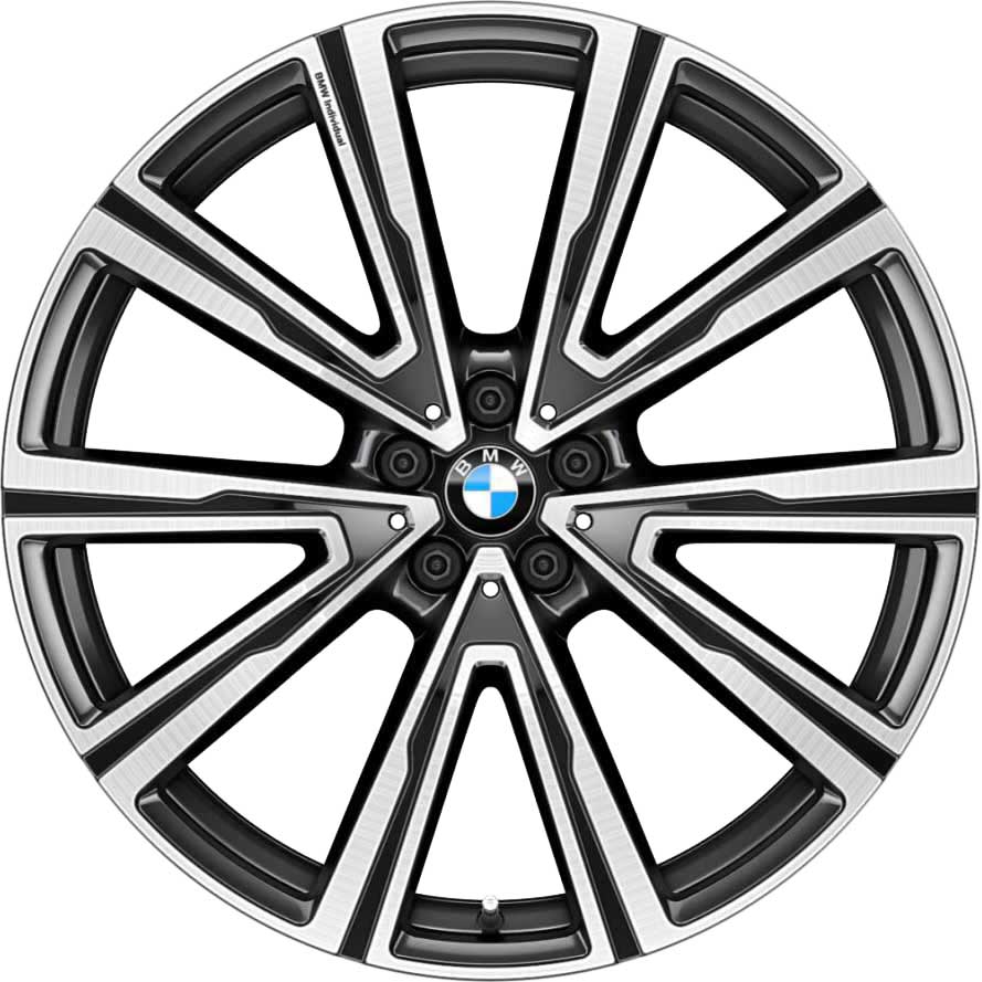 BMW 746I Orbit Grey with Bright Turned Alloy Wheel Product Image #1