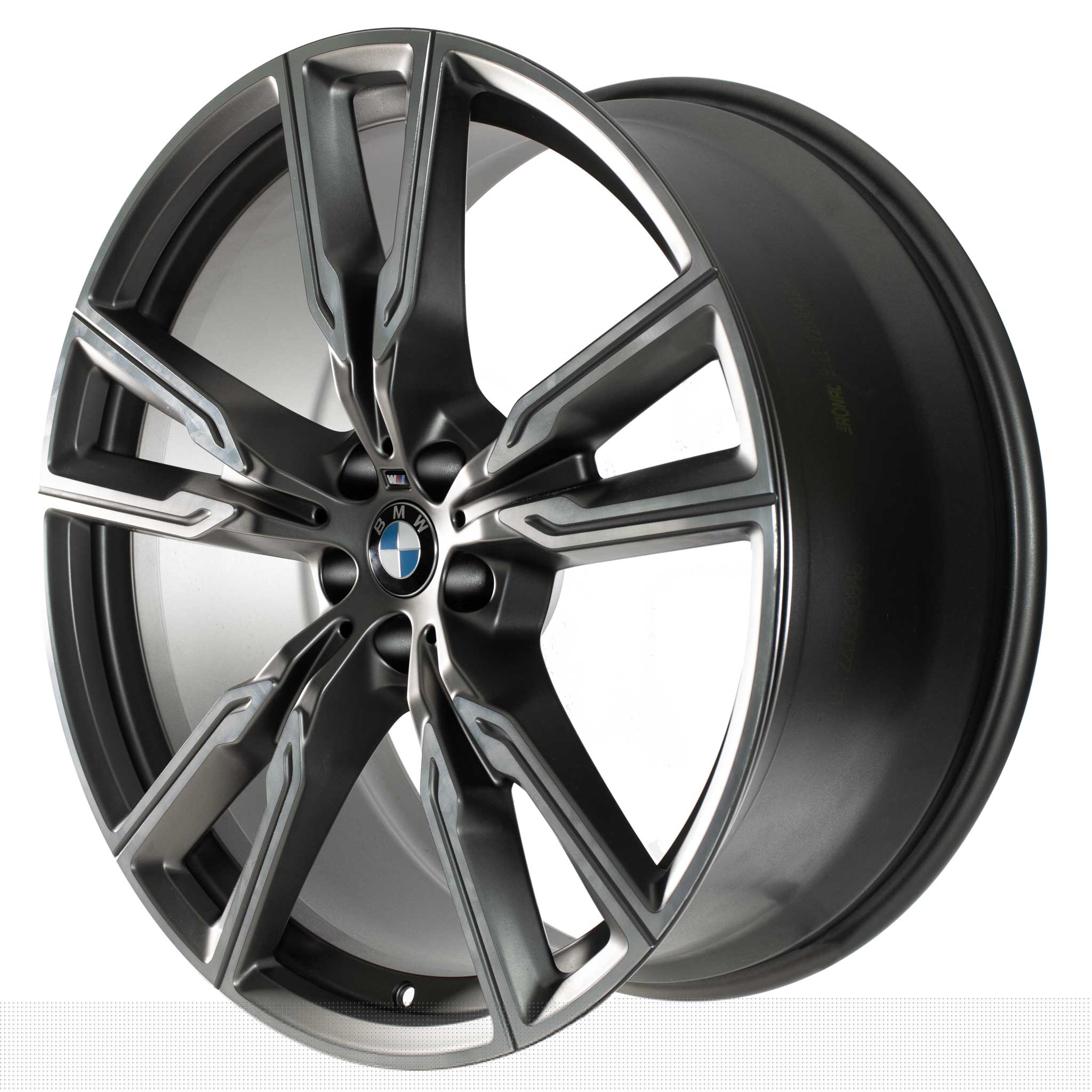 BMW 747M Cerium Grey with Bright Turned Alloy Wheel Product Image #3
