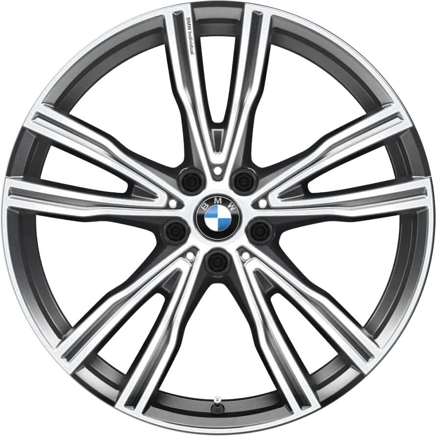BMW 730I Orbit Grey with Bright Turned Alloy Wheel Product Image #1