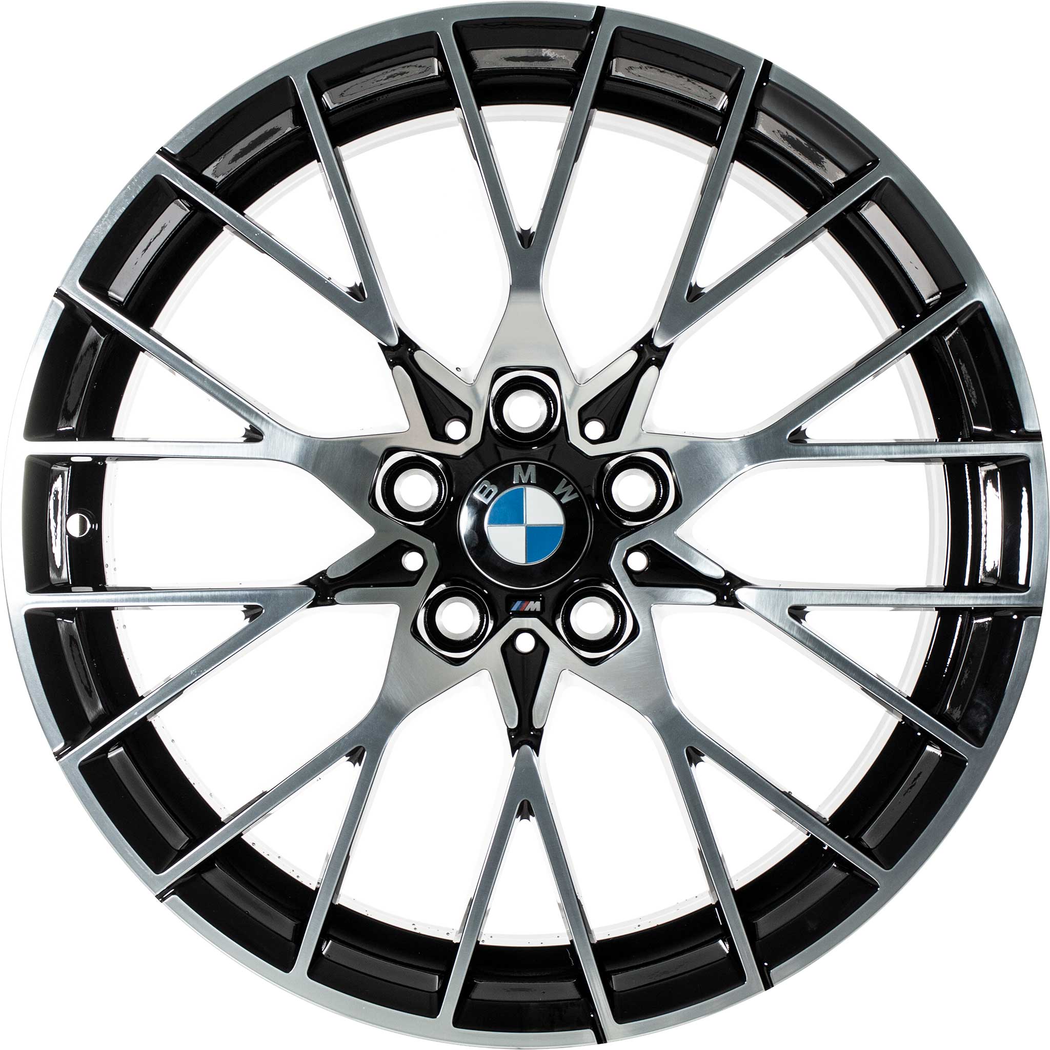 BMW 788M Jet Black with Bright Turned Alloy Wheel Product Image #1