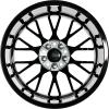 BMW 788M Jet Black with Bright Turned Wheel Img 3