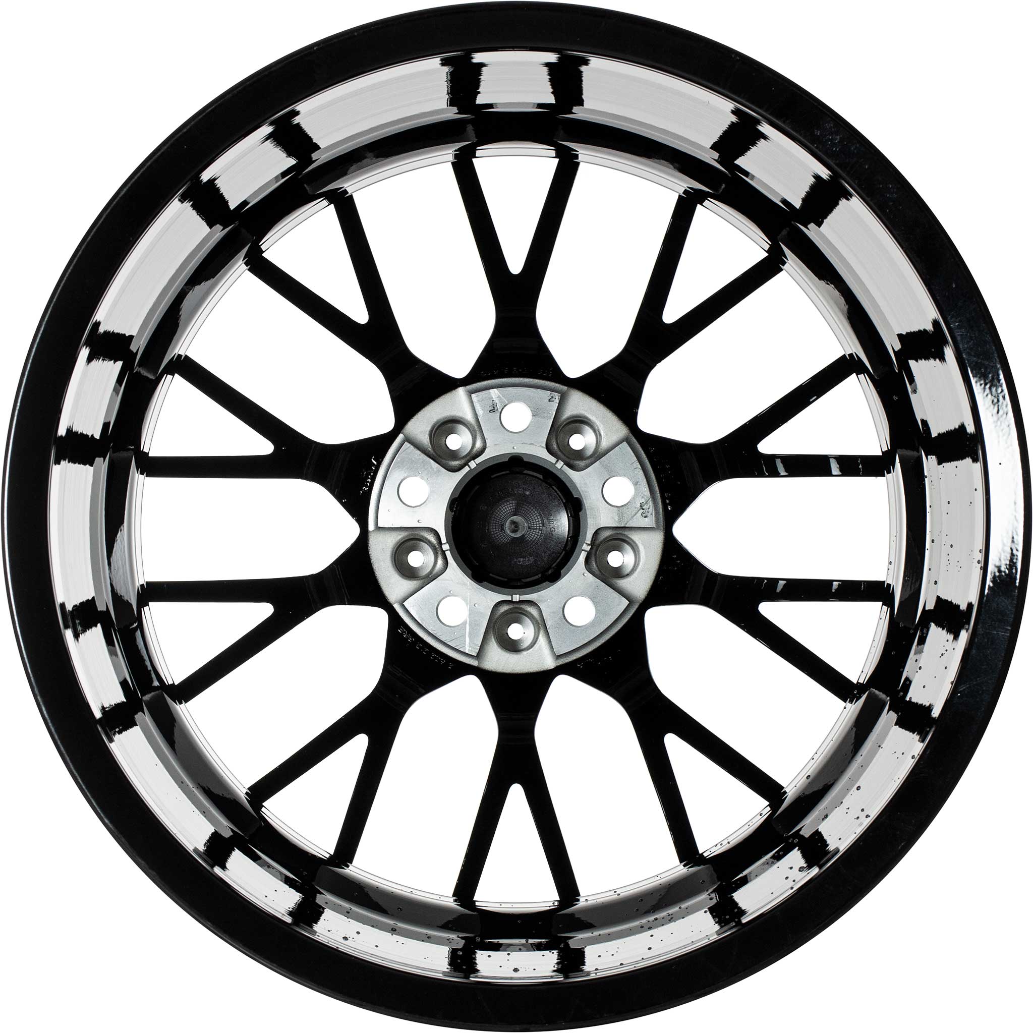 BMW 788M Jet Black with Bright Turned Alloy Wheel Product Image #3