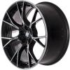 BMW 789M Jet Black with Bright Turned Wheel Img 2