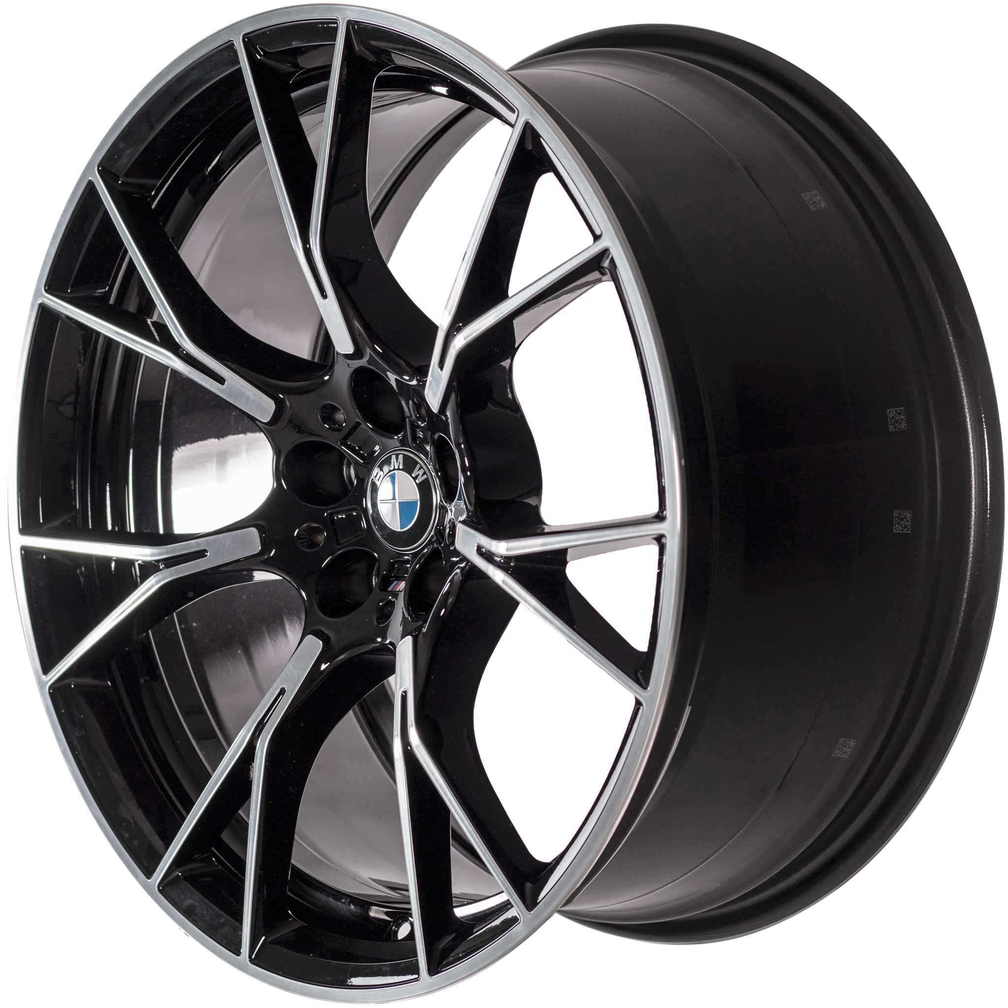 BMW 789M Jet Black with Bright Turned Alloy Wheel Product Image #2