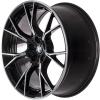 BMW 789M Jet Black with Bright Turned Wheel Img 2