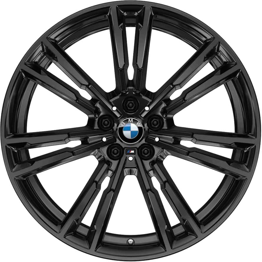BMW 706M Jet Black Alloy Wheel Product Image #1