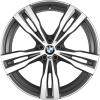 BMW 754M Orbit Grey with Bright Turned Wheel Img 1