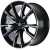 BMW 755M Jet Black with Bright Turned Wheel Img 2