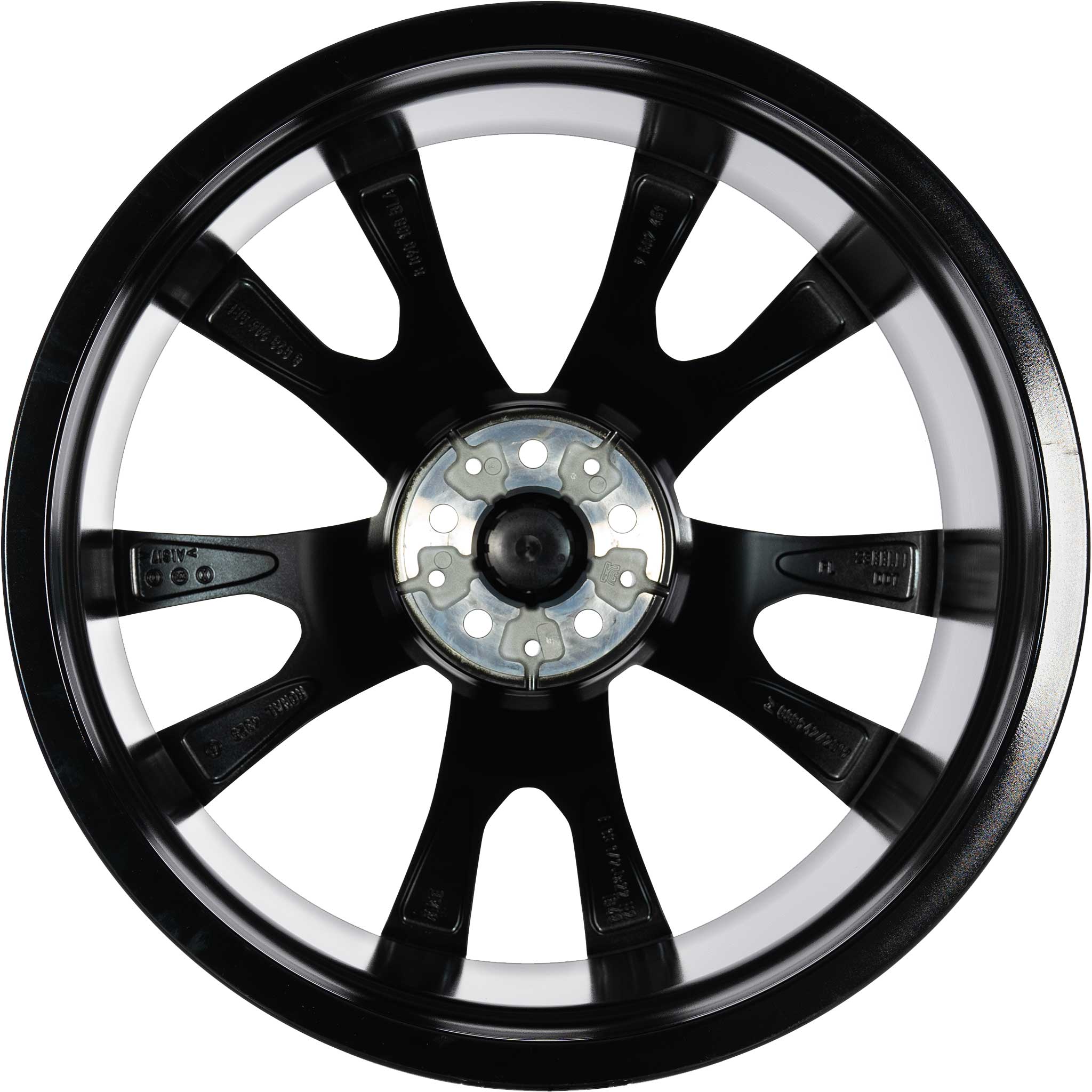 BMW 755M Jet Black with Bright Turned Alloy Wheel Product Image #3
