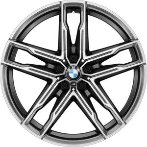 BMW 810M Orbit Grey with Bright Turned Alloy Wheel for BMW M8 F92 - Sizes 20in