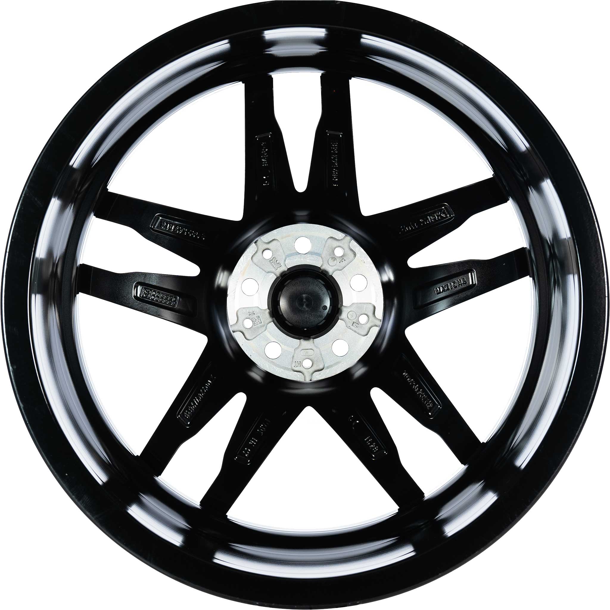 BMW 810M Jet Black Alloy Wheel Product Image #3