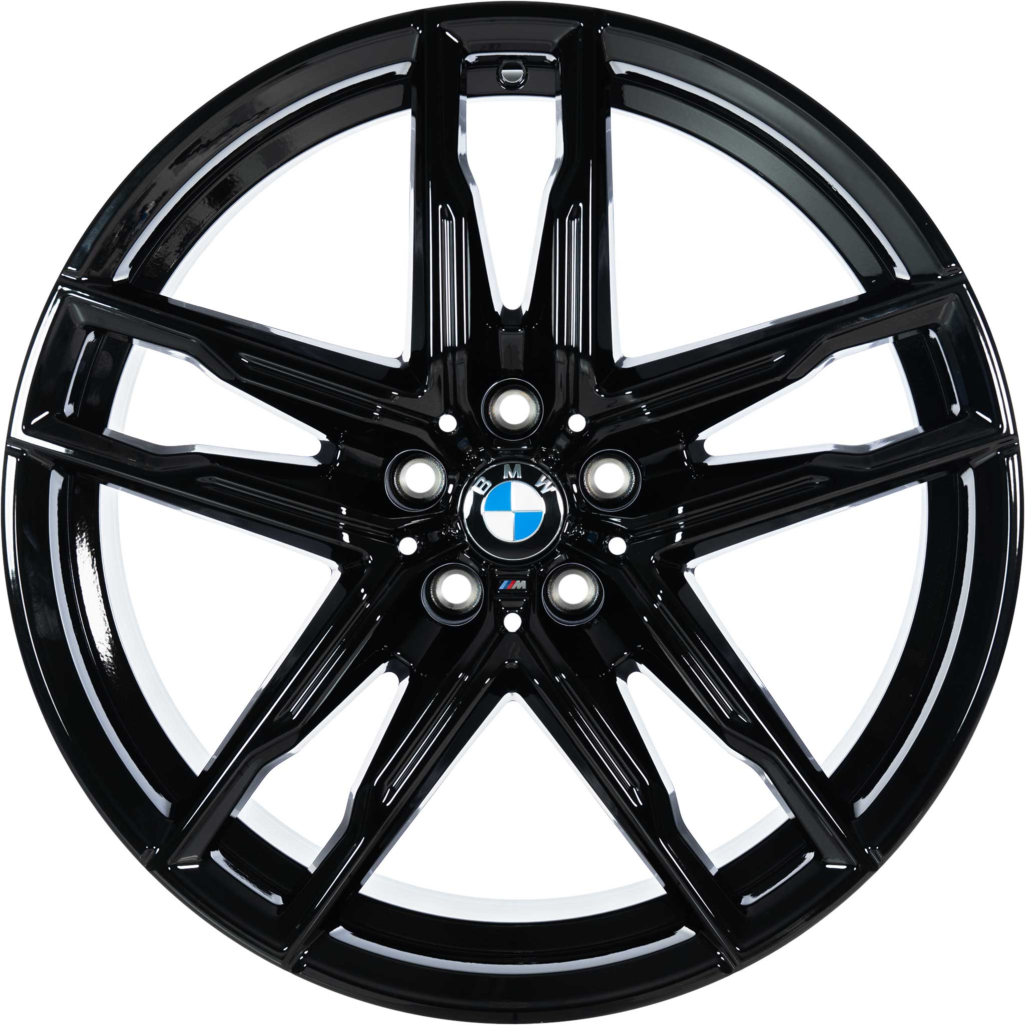 BMW 810M Jet Black Alloy Wheel Product Image #1