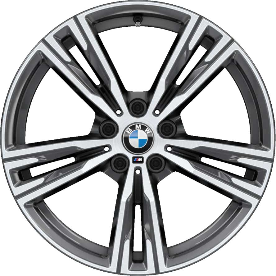 BMW 798M Orbit Grey with Bright Turned Alloy Wheel Product Image #1