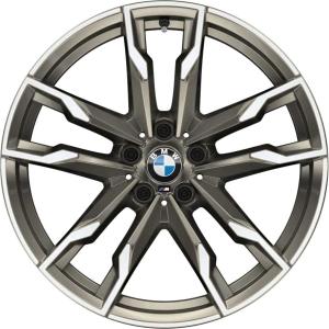 BMW 800M Cerium Grey with Bright Turned Alloy Wheel for BMW Z4 G29 - Sizes 19in