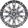 BMW 790M Orbit Grey with Bright Turned Wheel Img 1