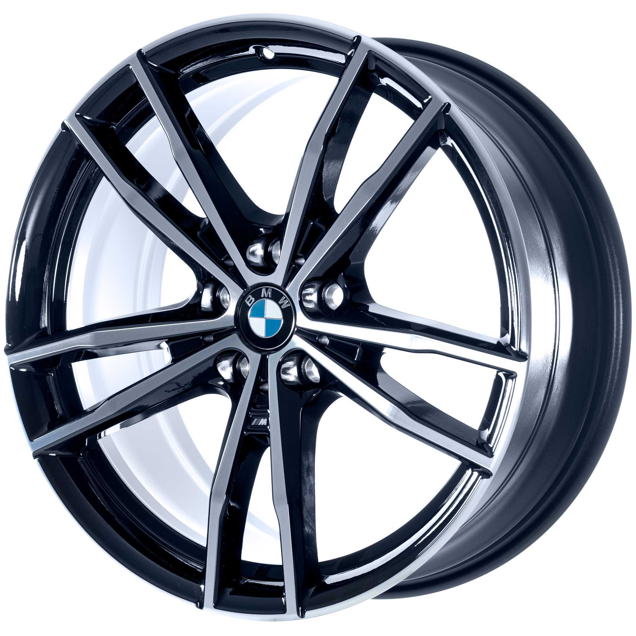 BMW 791M Jet Black with Bright Turned Alloy Wheel Product Image #2