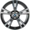 BMW 793i Orbit Grey Matt with Bright Turned Wheel Img 1