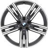 BMW 727M Orbit Grey with Bright Turned Wheel Img 1