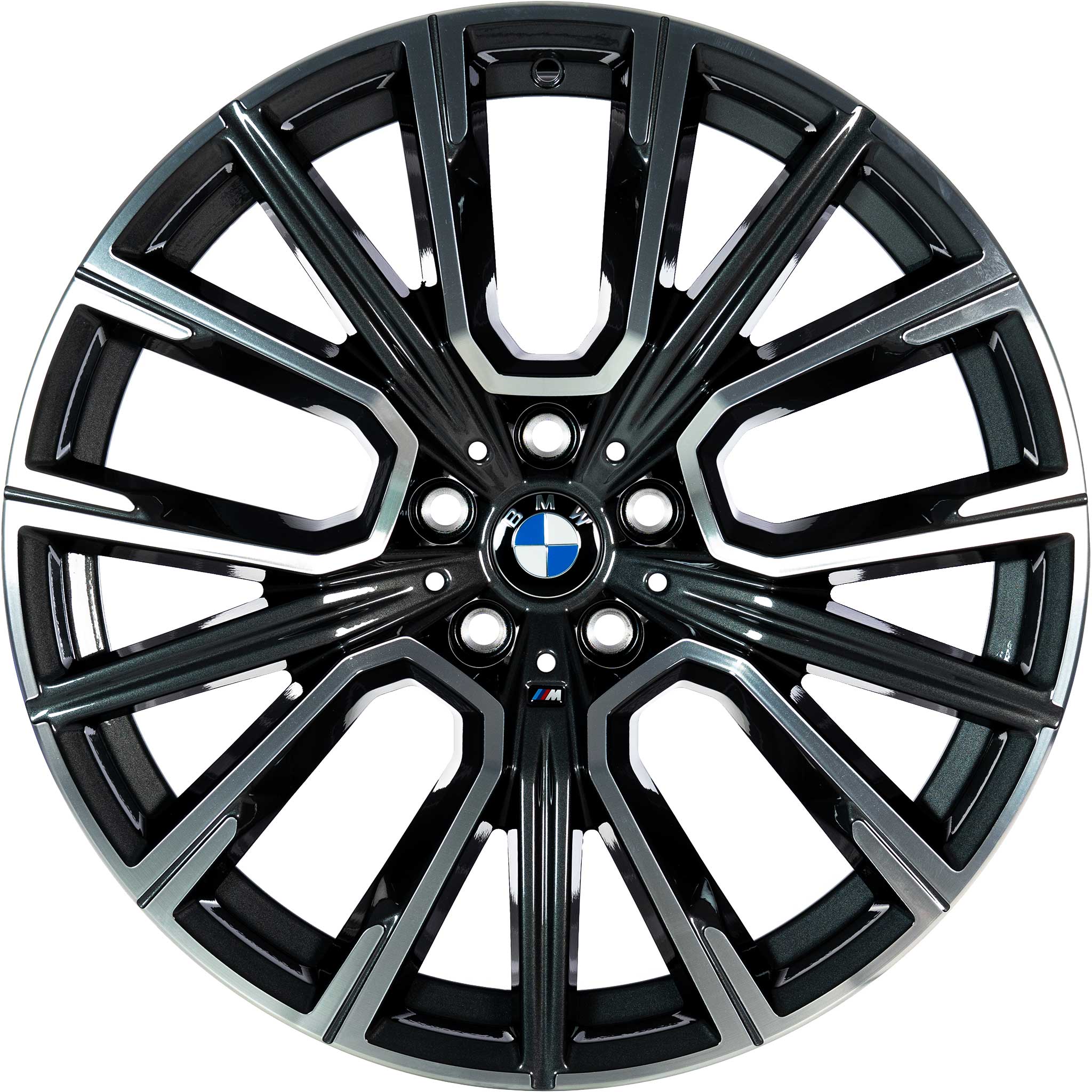 BMW 817M Orbit Grey with Bright Turned Alloy Wheel Product Image #1