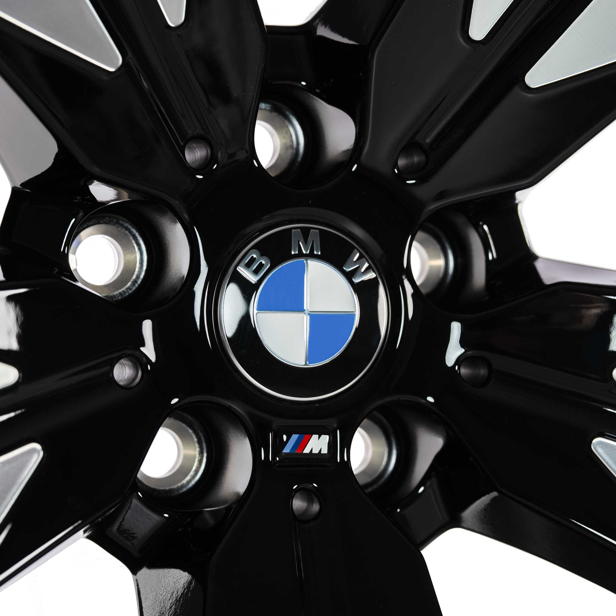 BMW 755M Jet Black with Bright Turned Alloy Wheel Product Image #4