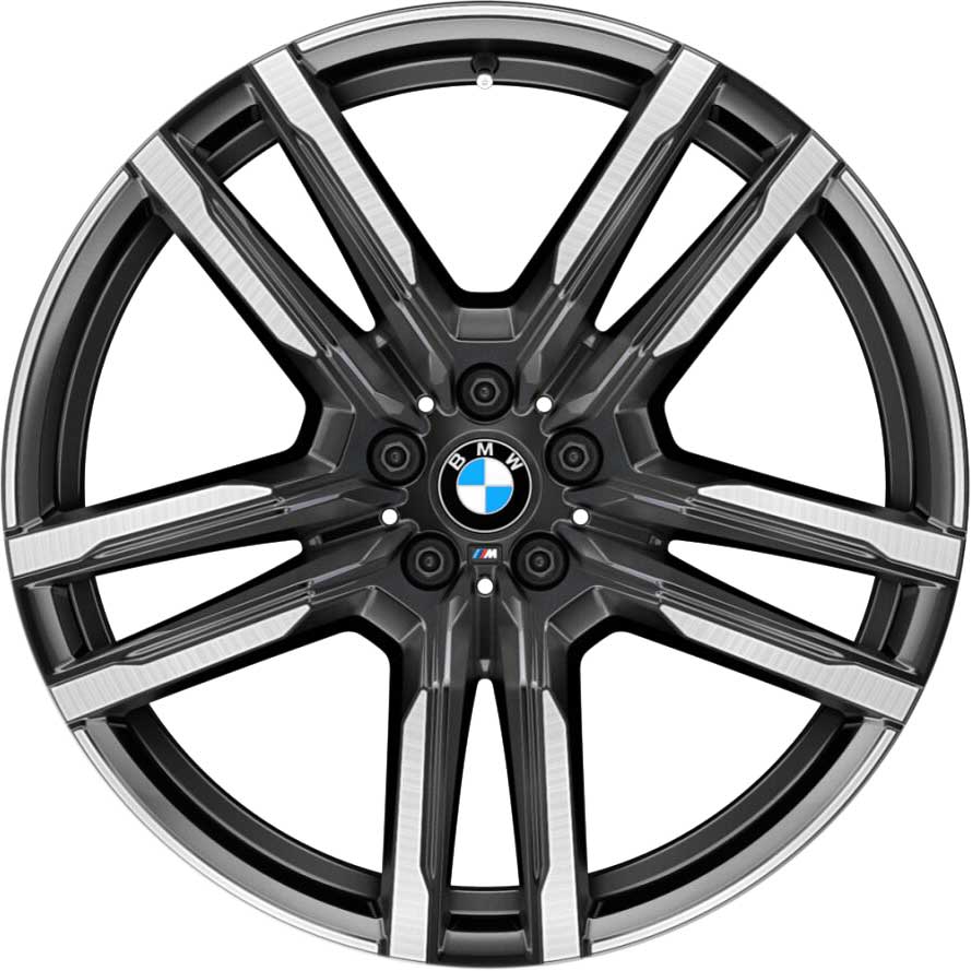 BMW 808M Orbit Grey with Bright Turned Alloy Wheel Product Image #1