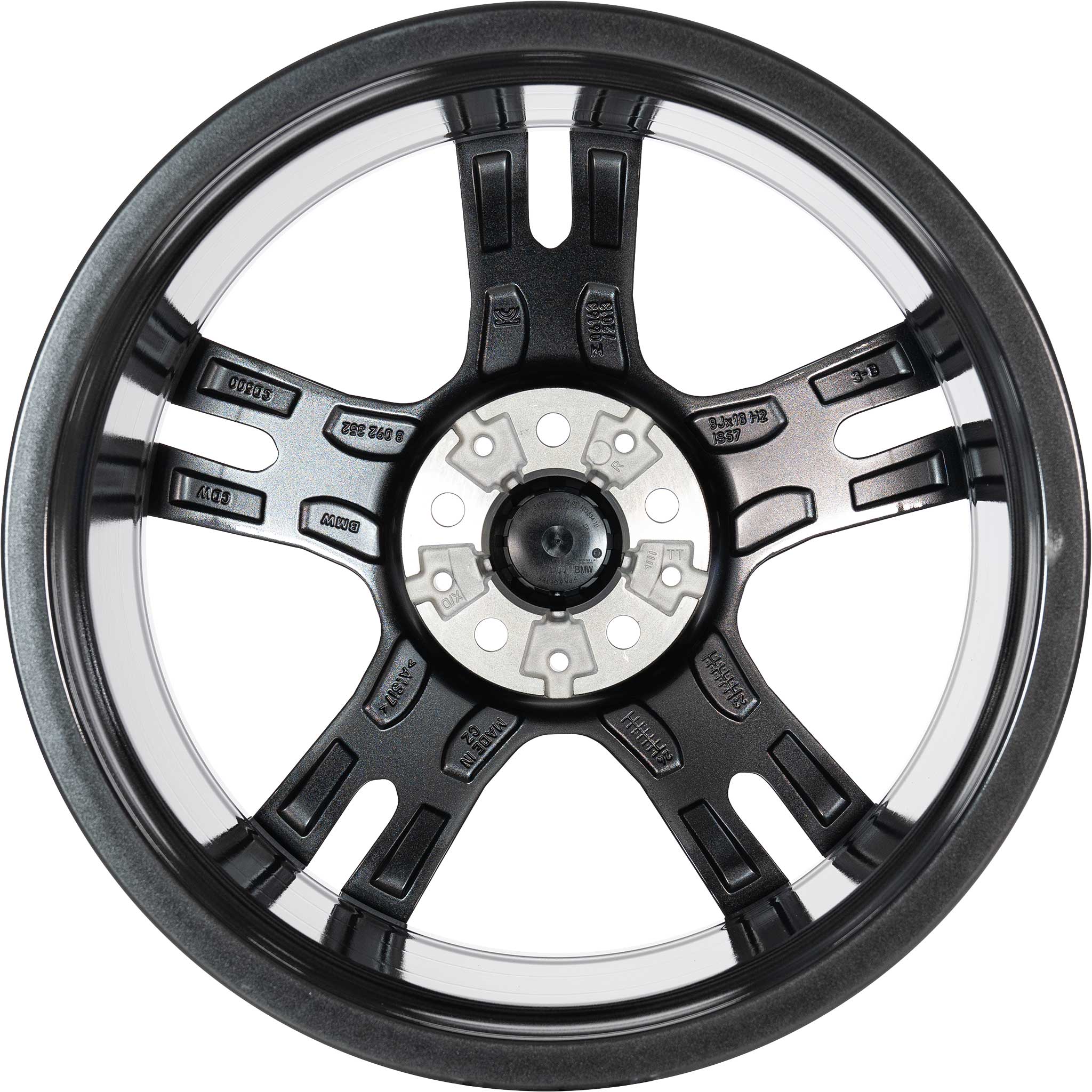 BMW 819M Orbit Grey with Bright Turned Alloy Wheel Product Image #3