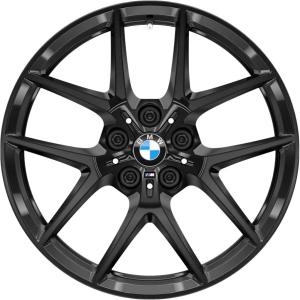 18" BMW 554M Matt Black alloy wheel