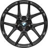 BMW 554M Matt Black Wheel Img 1
